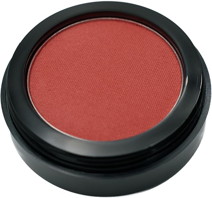 Grenadine Orange Coral Summer Red Blush Pressed Cheek Color Powder, Talc & Paraben Free, 4 Grams, No Animal Testing & Cruelty Free