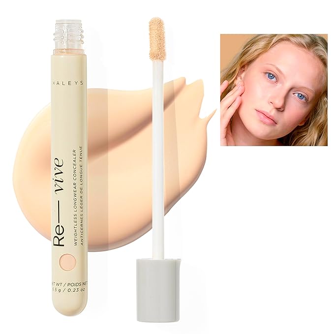 HALEYS Weightless Longwear Concealer (Fair - Neutral), Re-vive,