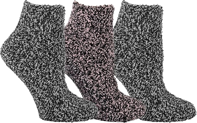 Dr. Scholl's Women's Low Cut Soothing Spa Socks-Lavender & Vitamin E Infused-2 & 3 Pairs-Bottom Grippers