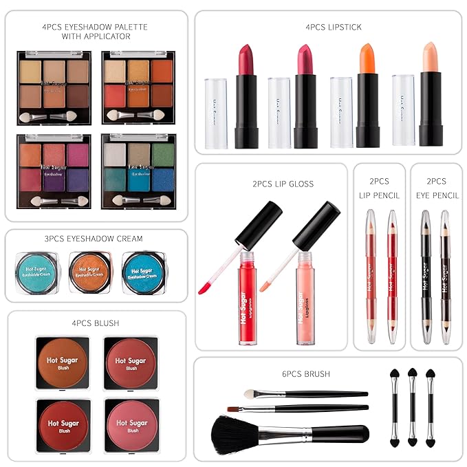 Hot Sugar All In One Makeup Set