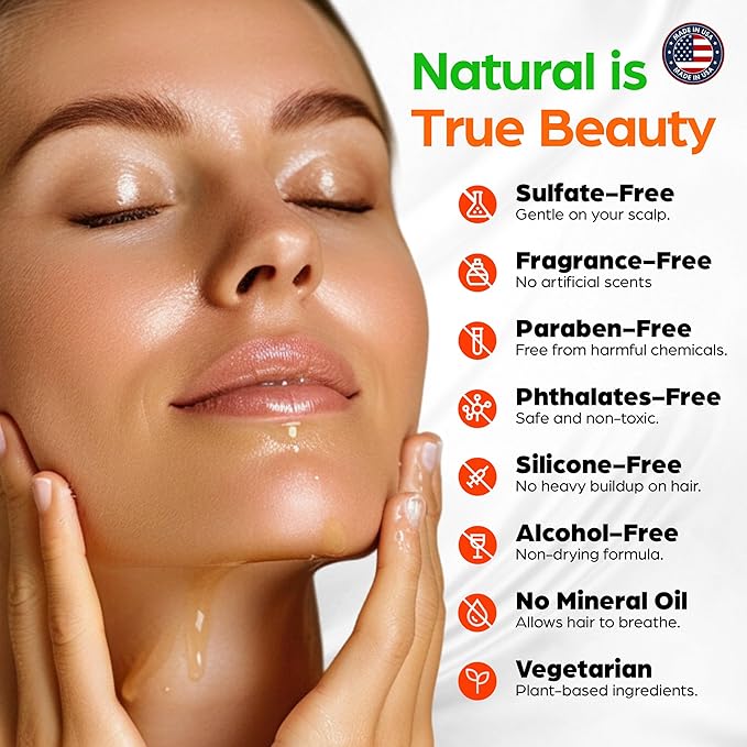 Organic Castor Oil For Face Moisturizer, Eyes, Eyelashes, Eyebrows, Wrinkles with Jojoba, Rosehip, Grapeseed, Squalane, Palmarosa, Bergamot and Vitamin E for Gentle Skin, Men & Women 4oz