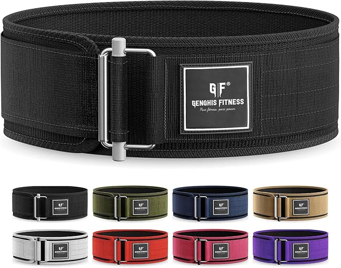 4" Self-Locking Nylon Lifting Belt - Lightweight