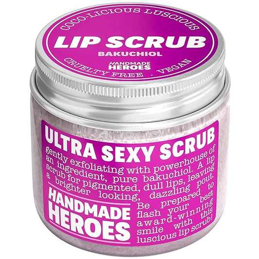 Handmade Heroes Bakuchiol Lip Scrub 1