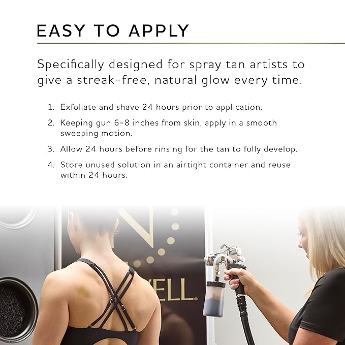 Norvell Spray Tan Solution, Cosmo, Blend of Warm Brown & Cool Violet-Brown Undertones, 8 fl. oz. - Long-Lasting, Handheld Self-Tanning Spray with Tomato Seed Extract, Aloe Leaf