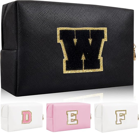 Personalized initial letter patch makeup