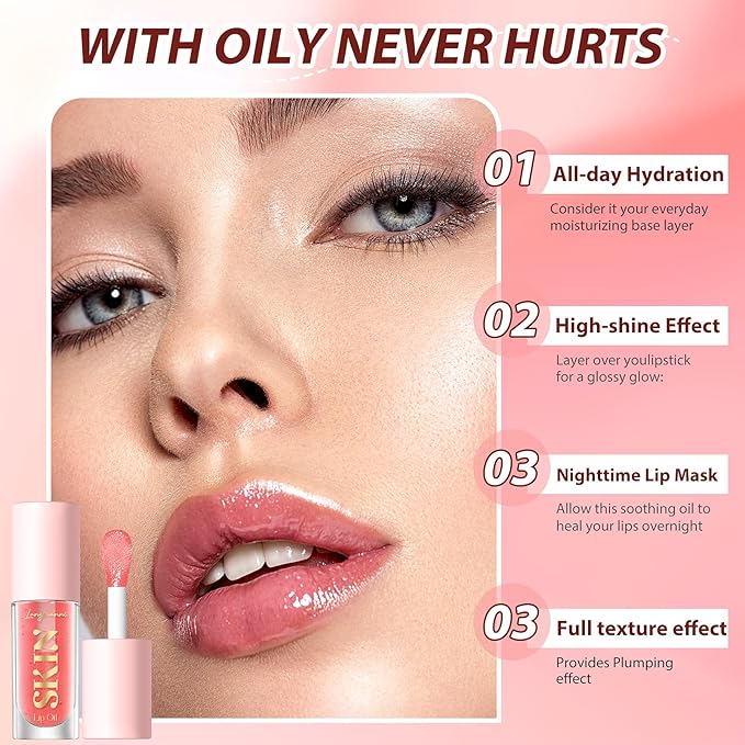 Jolilab Magic Color Changing Lip Oil, Cosmetics Color Magic