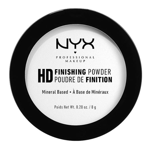 NYX PROFESSIONAL MAKEUP HD Finishing Powder, Pressed Setting - Translucent