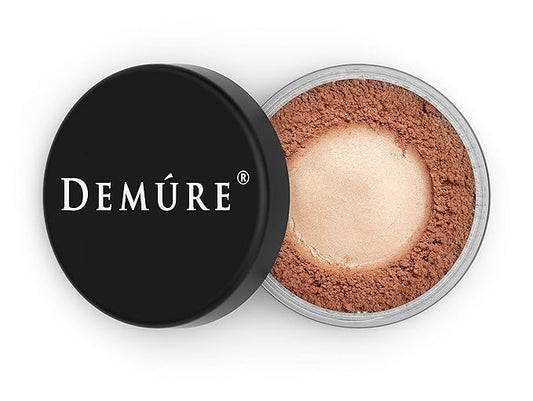 Demure Mineral Blush Makeup (Go Bronze), Loose Powder By Demure