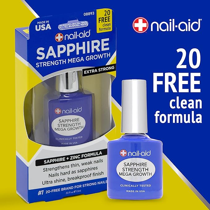Nail-Aid Sapphire Strengthener & Mega