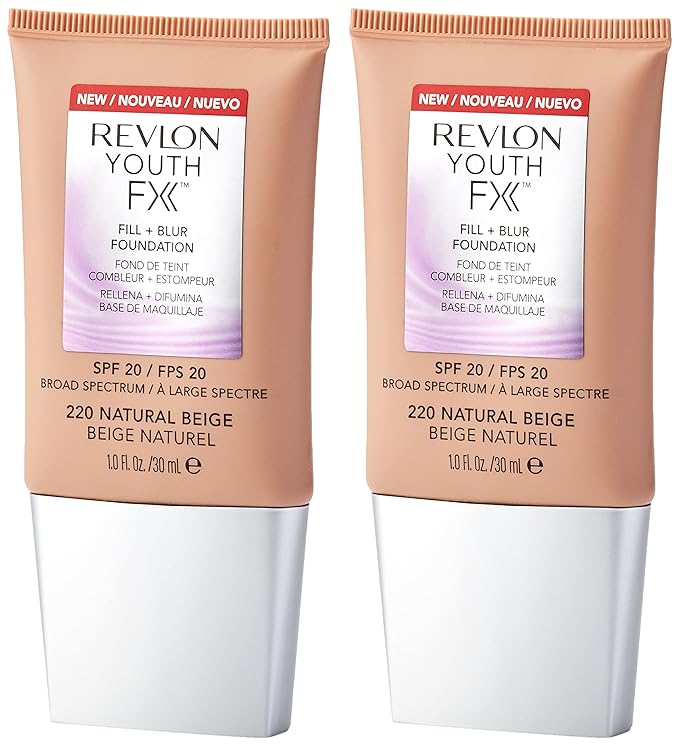 Youth Fx Fill + Blur Foundation 220Natural Beige 30Ml