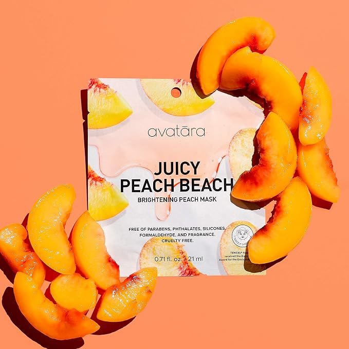 Avatara Juicy Peach Brightening Facial Mask