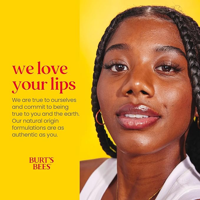 Burt's Bees Lip Balm - Pink Grapefruit, Lip Moisturizer With Responsibly Sourced Beeswax, Tint-Free, Natural Origin Conditioning Treatment, 2 Tubes, 0.15 oz.