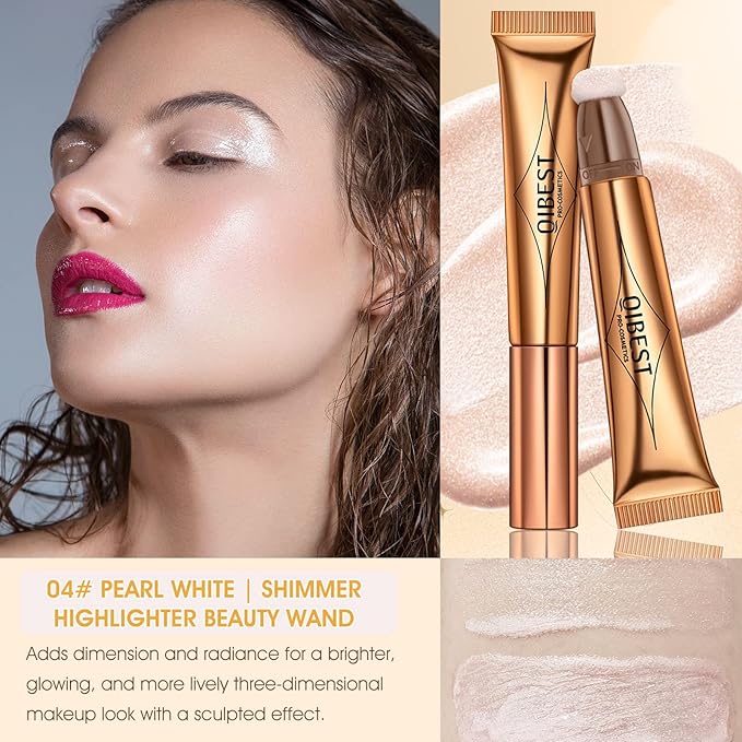 Liquid Highlighter Beauty Wand, Cream Liquid Highlighter Stick