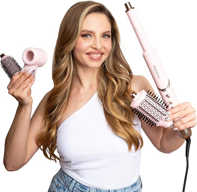 FoxyBae Super Styler Pro Interchangeable 5 in 1 Hair [Blush]