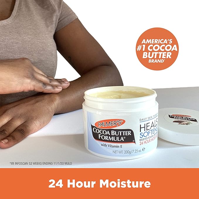 Palmer's Cocoa Butter Formula Daily Skin Therapy Solid Lotion, 7.5 Oz (Pack of 3) Intensive Body Moisturizer with Vitamin E for Extremely Dry & Eczema-Prone Skin, Helps Provide 48-Hour Deep Hydration