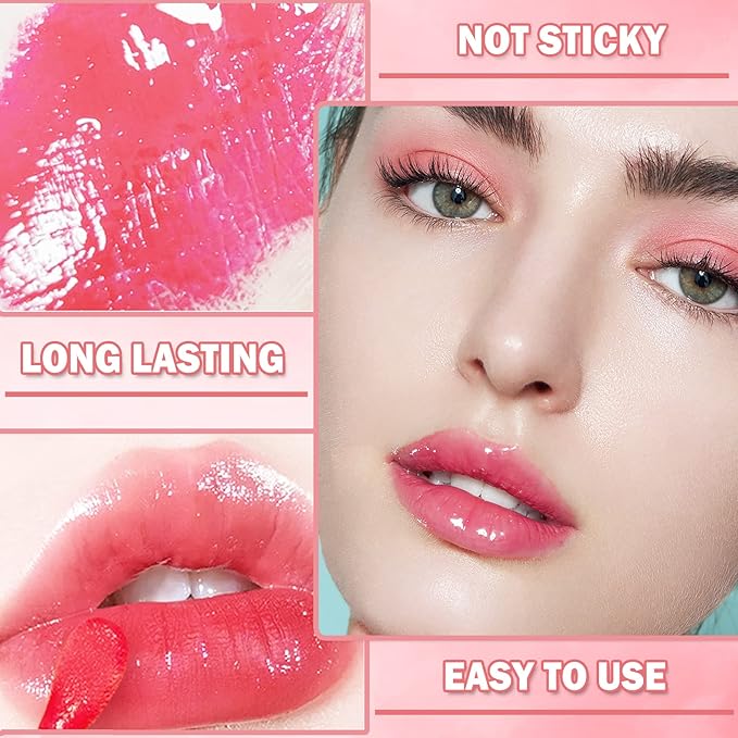 Hydrating Lip Glow Oil Plumping Lip Oil Gloss Hydrating