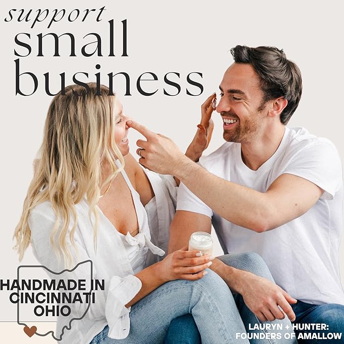 100% Grass Fed Beef Tallow for Skin Care - Face + Body - Whipped Moisturizer for Sensitive Skin - Natural Lotion, 4 FL. oz. (Unscented)