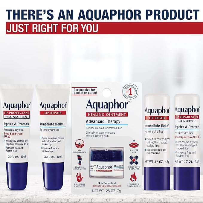 Aquaphor Lip Repair Stick, Lip Protectant,
