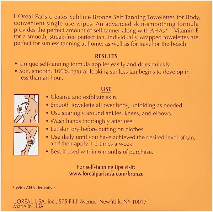 L'Oreal Paris Sublime Bronze Self Tanning