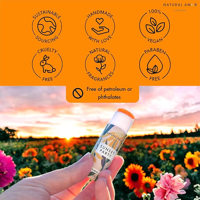 Natural Amor All Natural Lip Balm 0.3oz