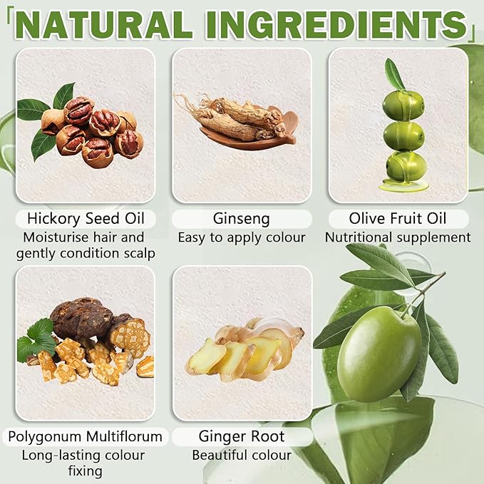 DAMUSI Bubble Plant Hair Dye