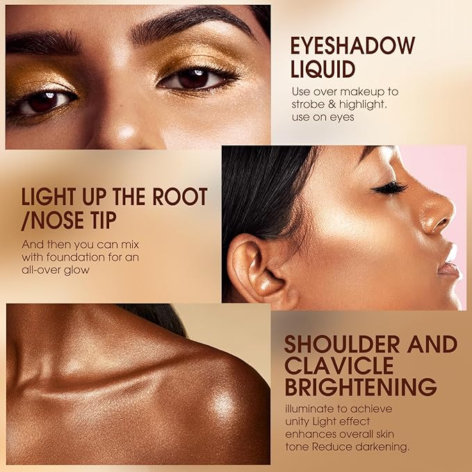 URQT Highly Pigmented Liquid Contour Highlighter - Built-in