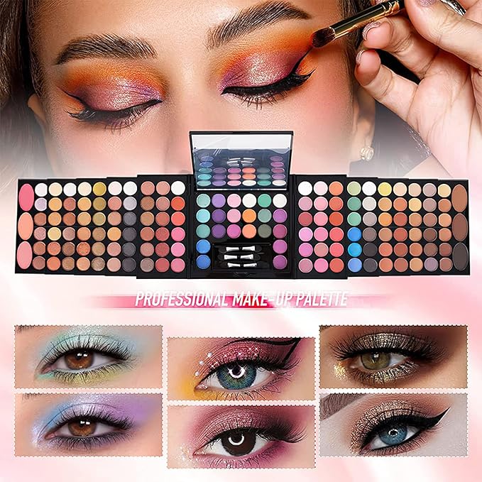 M 148 Colors Makeup Pallet,Professional Makeup