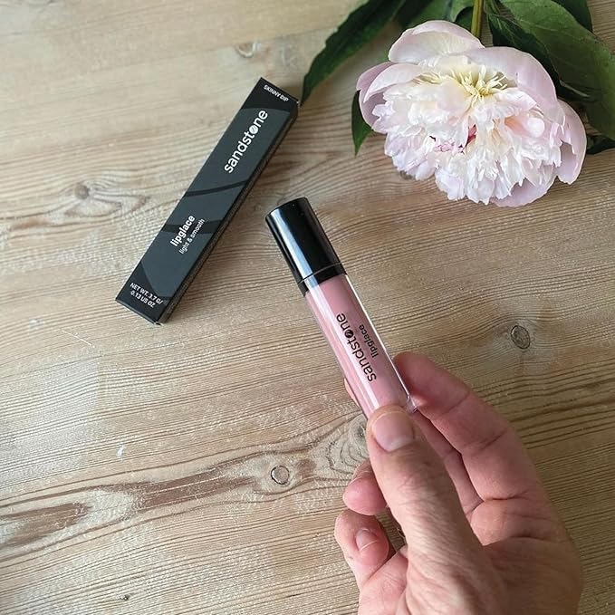 Lipglace - Skinny Dip - Hypoallergenic Vegan Lip Gloss - Fragrance Free & Allergy Certified - Non Sticky & Moisturizing Lipgloss - Anti-Aging Hydrating Lipgloss