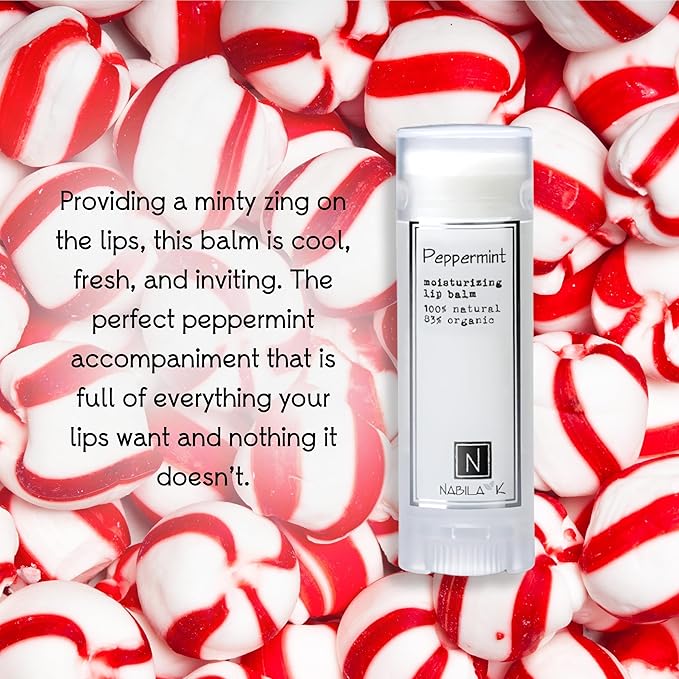 Organic Lip Balm, Nourishing, Moisturizing, Revitalizing,