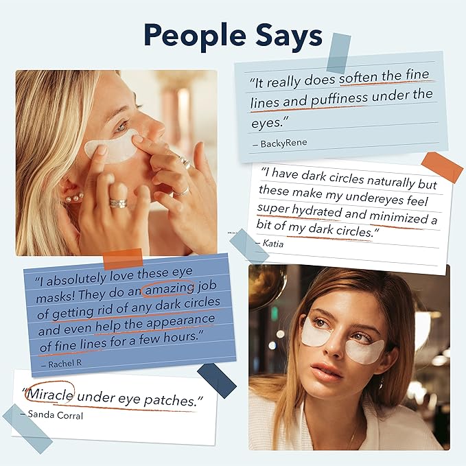 Deluxe collagen eye mask collagen