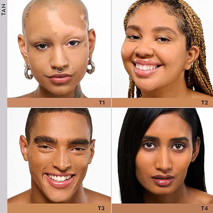 COVER FX Pressed Mineral Foundation - Shade T4 Skin Types