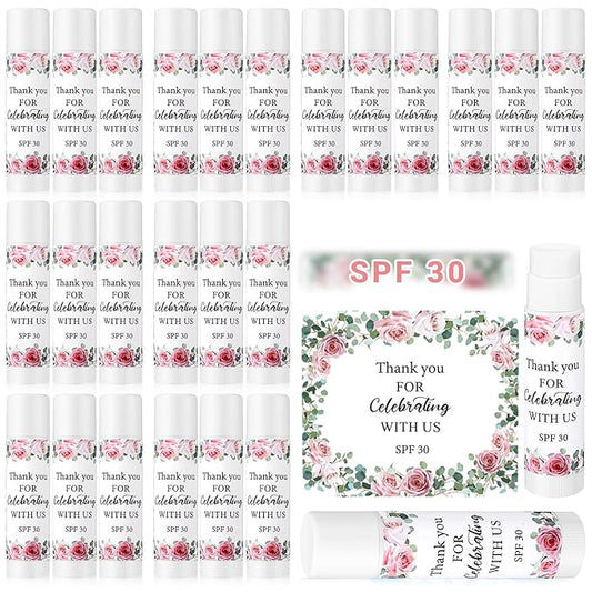 24 Pcs SPF 30 Lip Balm