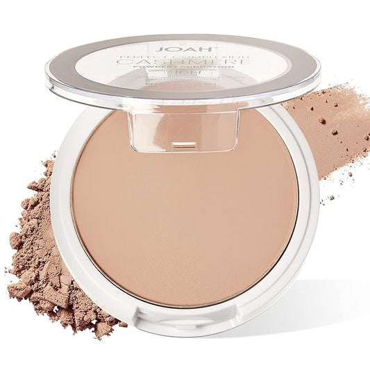 JOAH Perfect Complexion Cashmere Powder Foundation, Medium Face