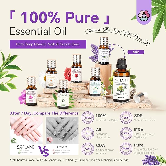 SAVILAND Cuticle Oil with Essential