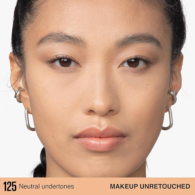 Maybelline Super Stay Lumi-Matte Foundation, Lightweight and Buildable Full Coverage Foundation Makeup For Up To 30HR Wear, 125, 1 Count