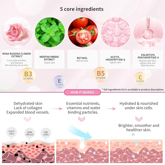 Breylee rose eye mask??60 pcs