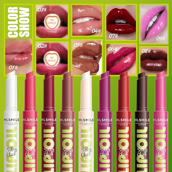 3 Colors Fat Lip Oil Click