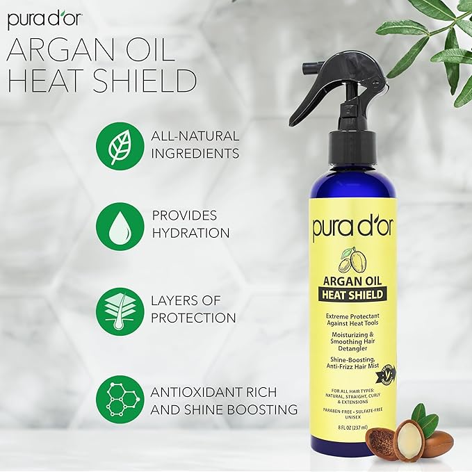 PURA D'OR 8 Oz Argan