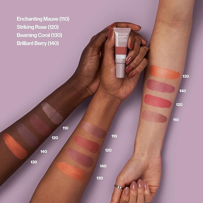 Revlon Illuminance Gel Serum Blush, Visibly Plump Cheeks, fl oz.