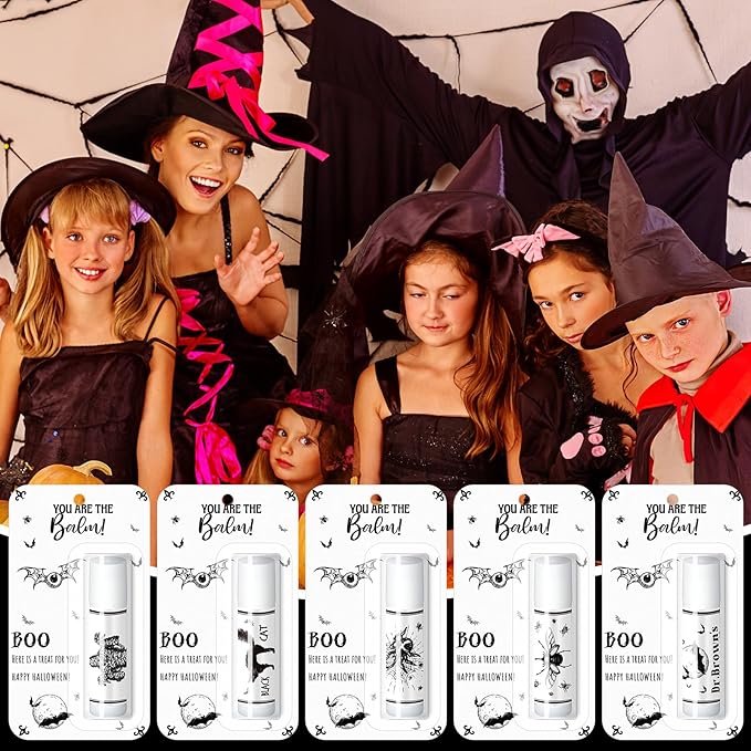 60 Pcs Halloween Lip Balm Bulk
