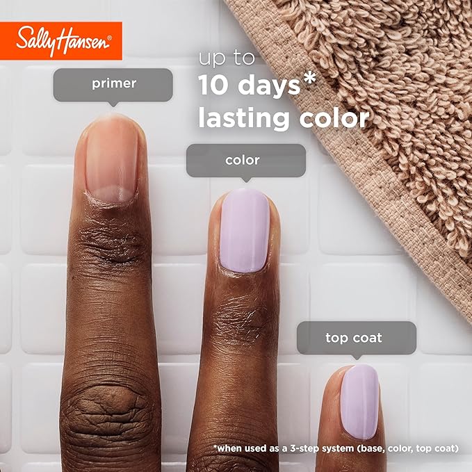 Sally Hansen Miracle Gel™, Metro Midnight, Long Lasting, Gel-Like Formula, No UV Lamp Needed, Purple Nail Polish