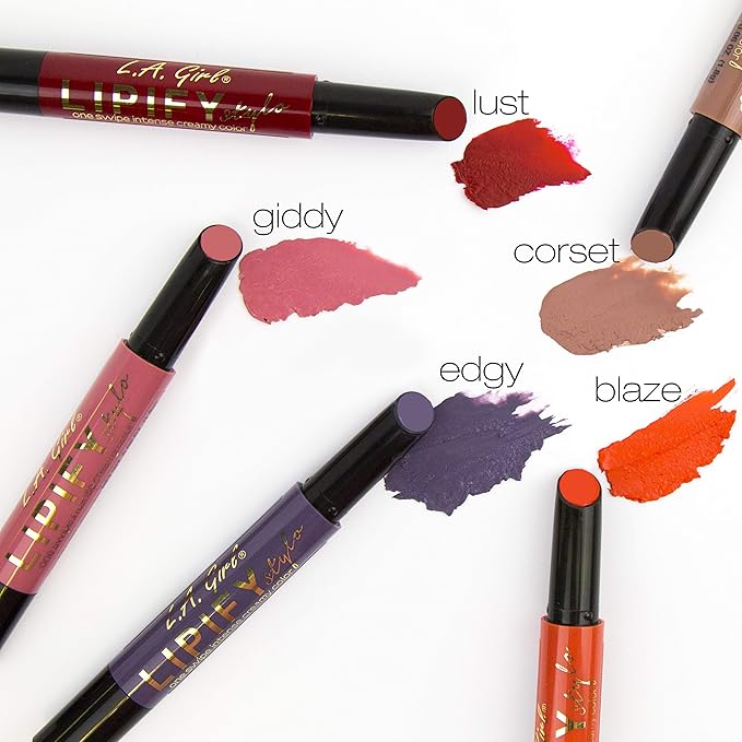 L.A. Girl Lipify Stylo Lipstick, Teddy GLC876