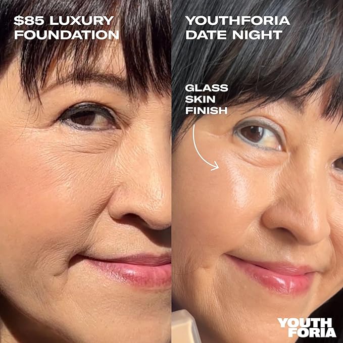 Youthforia Date Night Skin Tint Serum Foundation, Light-Medium Cool Undertones