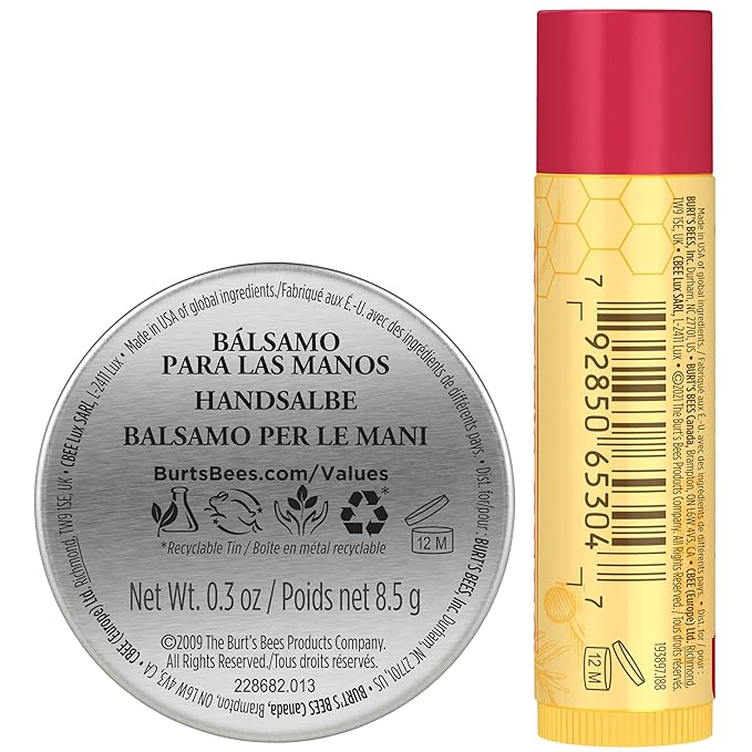 Burt's Bees Lip Balm and Hand