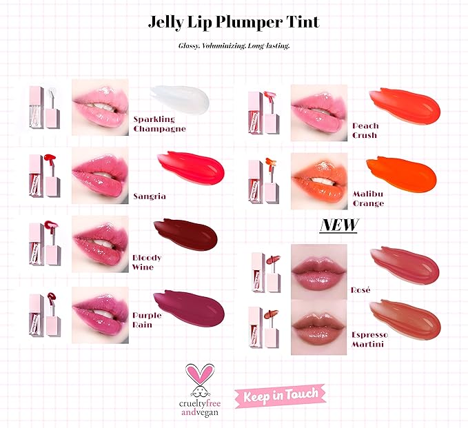 Jelly Plumper Tint | Non-Sticky, Long-Lasting Lip