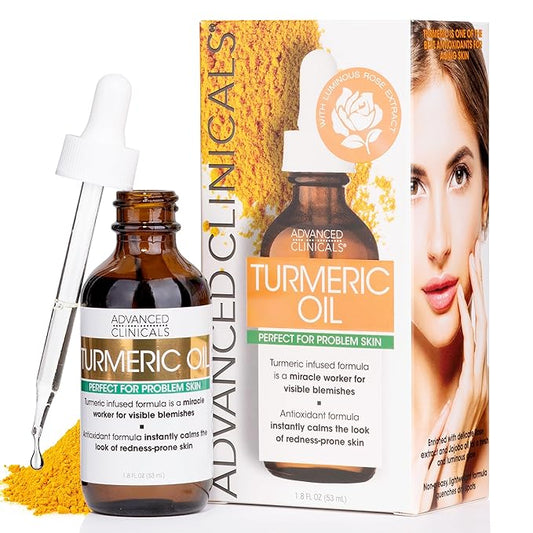 Advanced clinicals turmeric oil blemish