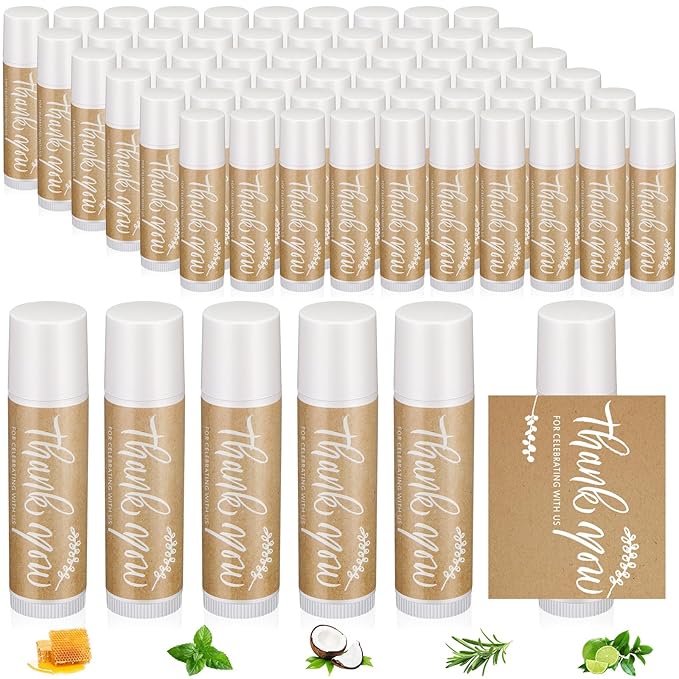 150 Pieces Lip Balm Bulk Small Moisturizing
