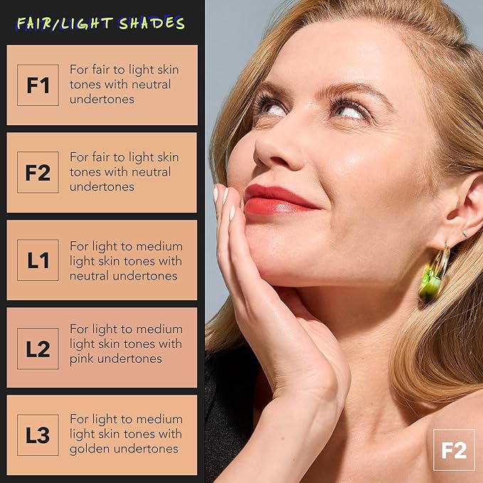 COVER FX Power Play Foundation - Shade F2