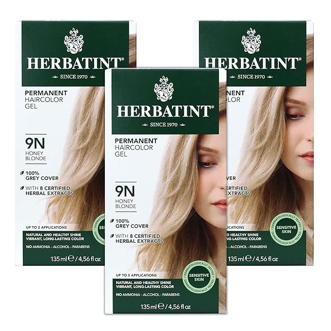Herbatint Permanent Haircolor Gel, 9N