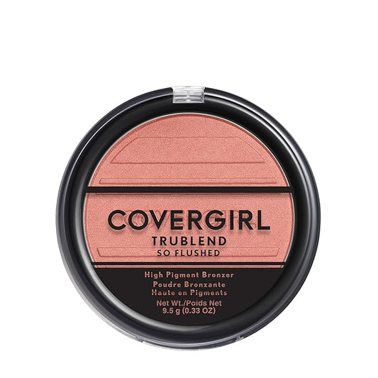 COVERGIRL Trublend So Flushed Coral Crush, Pressed, 0.33 Oz